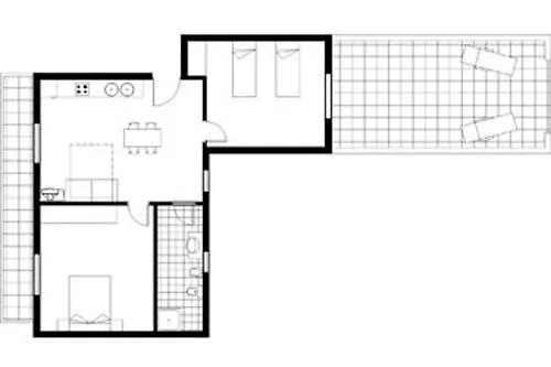 Orama Apartment Front Sea 지아르디니낙소스